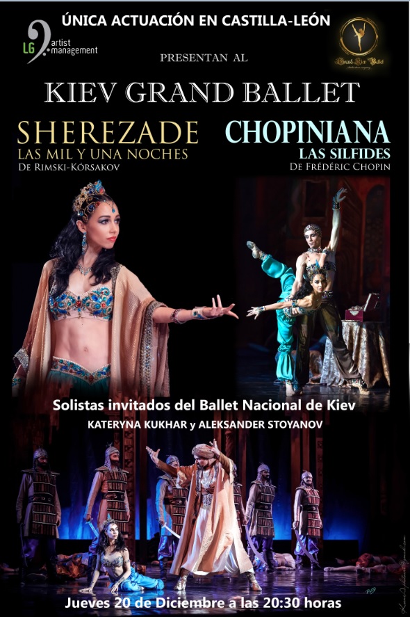 20 de Diciembre: Sherezade y Chopiniana