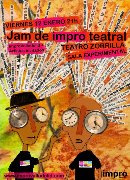 12 de Enero: Jam de Impro Teatral / Sala Experimental