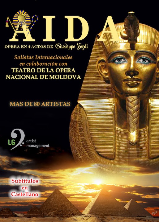 Opera Aida en Valladolid