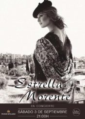 3 de septiembre. <br> ESTRELLA MORENTE EN CONCIERTO.