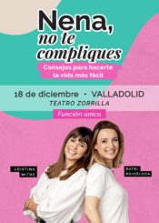 18 de diciembre.<br>NENA, NO TE COMPLIQUES