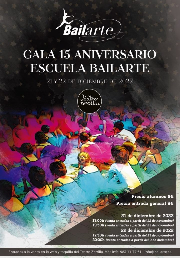 15 aniversario Escuela Bailarte