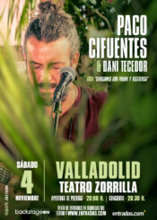 4 de Noviembre. <br>CONCIERTO PACO CIFUENTES .