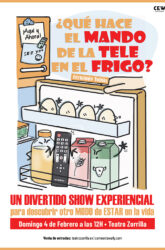 4 de Febrero. <br> ¿QUÉ HACE EL MANDO DE LA  TELE EN EL FRIGO?