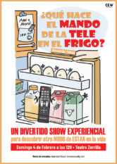 4 de Febrero. <br> ¿QUÉ HACE EL MANDO DE LA  TELE EN EL FRIGO?