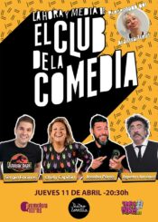 11 de Abril. <br>CLUB DE LA COMEDIA.