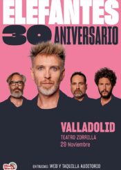 29 de Noviembre. <br>ELEFANTES. 30 ANIVERSARIO.