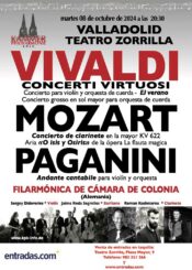 8 de Octubre<br>CONCIERTO DE LA ORQUESTA FILARMÓNICA DE COLONIA.