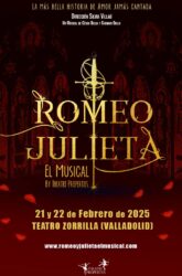 21 y 22 de Febrero<br> ROMEO Y JULIETA. EL MUSICAL BY THEATRE PROPERTIES.