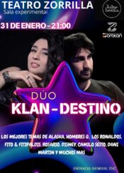 31 de Enero<br>DÚO. KLAN – DESTINO.