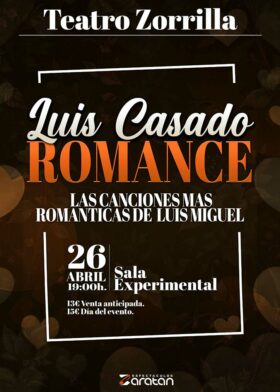 26 de Abril<br>LUIS CASADO. ROMANCE.