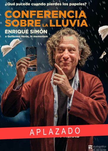 CONFERENCIA BAJO LA LLUVIA APLAZADO