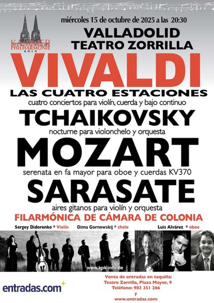 CONCIERTO DE LA ORQUESTA FILARMÓNICA DE COLONIA.