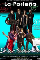 7 de Noviembre<br>DESDE EL JARDÍN DEL ALMA. LA PORTEÑA TANGO TRÍO.