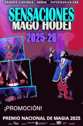 9 de Noviembre<br>SENSACIONES MAGO HODEI.