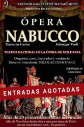 21 de Noviembre<br>ÓPERA NABUCCO.