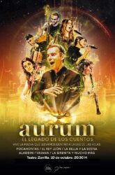 10 de Octubre<br>AURUM: EL LEGADO DE LOS CUENTOS.