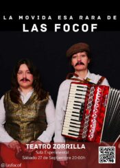 27 de Septiembre<br>LA MOVIDA ESA RARA DE LAS FOCOF.