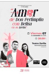 7 de Noviembre<br>AMOR DE DON PERLIMPLIN CON BELISA EN SU JARDÍN.