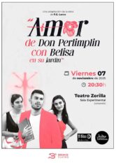 7 de Noviembre<br>AMOR DE DON PERLIMPLIN CON BELISA EN SU JARDÍN.