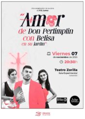 7 de Noviembre<br>AMOR DE DON PERLIMPLIN CON BELISA EN SU JARDÍN.