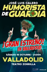 18 de Octubre<br>HUMORISTA DE GUARDIA.
