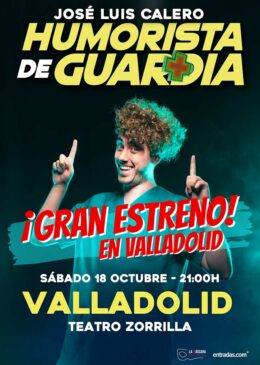 18 de Octubre<br>HUMORISTA DE GUARDIA.