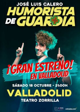 18 de Octubre<br>HUMORISTA DE GUARDIA.