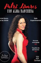 4 de Enero<br>PATRI LINARES CON ALMA RANCHERA.